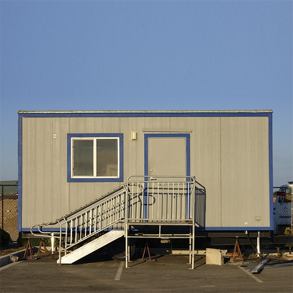 we offer a variety of sizes for our mobile office trailer rentals